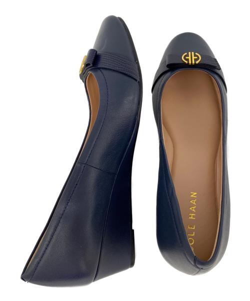 COLE HAAN（コールハーン）COLE HAAN (コールハーン) パンプス ネイビー サイズ:36の古着・服飾アイテム