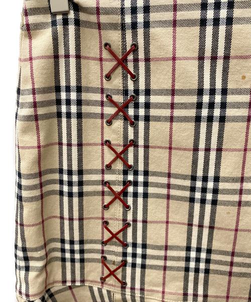 BURBERRY BLUE LABEL（バーバリー ブルー レーベル）BURBERRY BLUE LABEL (バーバリー ブルー レーベル) ノバチェックスカート ベージュ サイズ:Sの古着・服飾アイテム