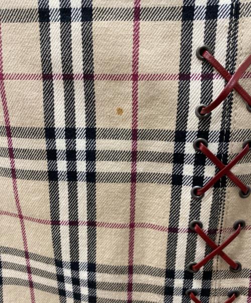 BURBERRY BLUE LABEL（バーバリー ブルー レーベル）BURBERRY BLUE LABEL (バーバリー ブルー レーベル) ノバチェックスカート ベージュ サイズ:Sの古着・服飾アイテム