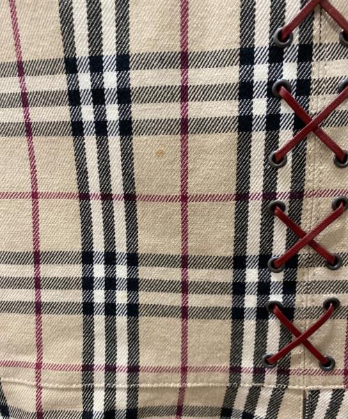 BURBERRY BLUE LABEL（バーバリー ブルー レーベル）BURBERRY BLUE LABEL (バーバリー ブルー レーベル) ノバチェックスカート ベージュ サイズ:Sの古着・服飾アイテム