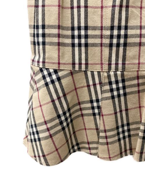 BURBERRY BLUE LABEL（バーバリー ブルー レーベル）BURBERRY BLUE LABEL (バーバリー ブルー レーベル) ノバチェックスカート ベージュ サイズ:Sの古着・服飾アイテム