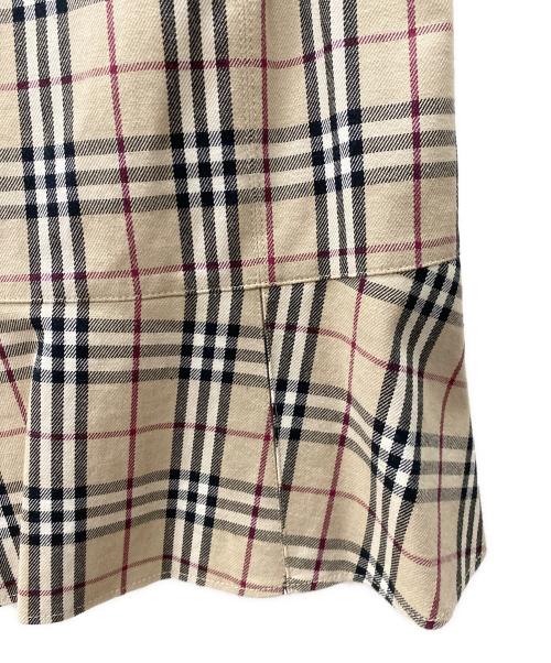 BURBERRY BLUE LABEL（バーバリー ブルー レーベル）BURBERRY BLUE LABEL (バーバリー ブルー レーベル) ノバチェックスカート ベージュ サイズ:Sの古着・服飾アイテム