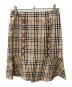 BURBERRY BLUE LABEL（バーバリー ブルー レーベル）の古着「ノバチェックスカート」｜ベージュ