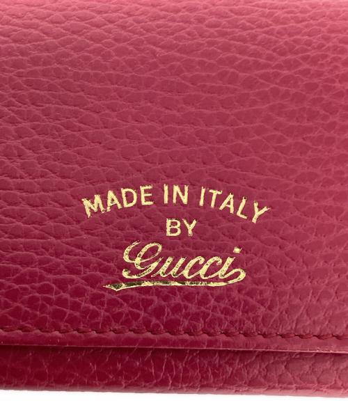 GUCCI（グッチ）GUCCI (グッチ) カードケース パープルの古着・服飾アイテム
