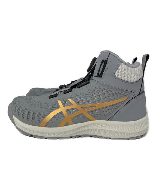 asics（アシックス）asics (アシックス) ワーキングシューズ グレー サイズ:27.5cm 未使用品の古着・服飾アイテム