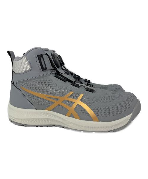 asics（アシックス）asics (アシックス) ワーキングシューズ グレー サイズ:27.5cm 未使用品の古着・服飾アイテム