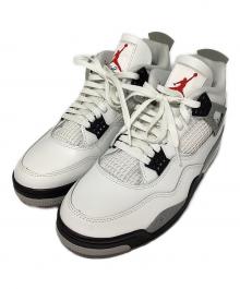NIKE（ナイキ）の古着「AIR JORDAN 4 RETRO」｜ホワイト