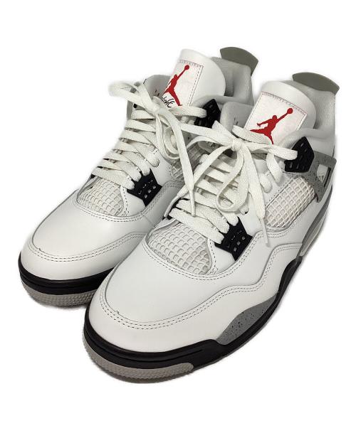 NIKE（ナイキ）NIKE (ナイキ) AIR JORDAN 4 RETRO ホワイト サイズ:28.5cmの古着・服飾アイテム