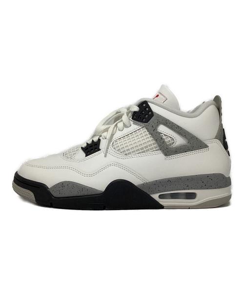 NIKE（ナイキ）NIKE (ナイキ) AIR JORDAN 4 RETRO ホワイト サイズ:28.5cmの古着・服飾アイテム