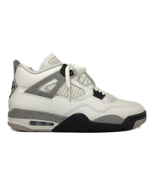 NIKE（ナイキ）NIKE (ナイキ) AIR JORDAN 4 RETRO ホワイト サイズ:28.5cmの古着・服飾アイテム