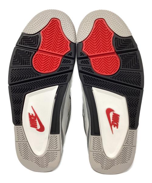 NIKE（ナイキ）NIKE (ナイキ) AIR JORDAN 4 RETRO ホワイト サイズ:28.5cmの古着・服飾アイテム