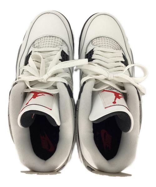 NIKE（ナイキ）NIKE (ナイキ) AIR JORDAN 4 RETRO ホワイト サイズ:28.5cmの古着・服飾アイテム