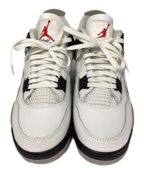 NIKE（ナイキ）NIKE (ナイキ) AIR JORDAN 4 RETRO ホワイト サイズ:28.5cmの古着・服飾アイテム