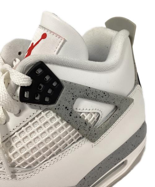 NIKE（ナイキ）NIKE (ナイキ) AIR JORDAN 4 RETRO ホワイト サイズ:28.5cmの古着・服飾アイテム