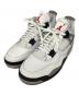 NIKE（ナイキ）の古着「AIR JORDAN 4 RETRO」｜ホワイト