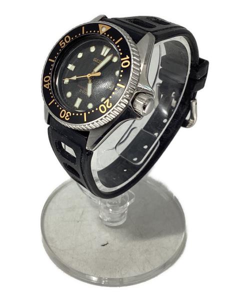 SEIKO（セイコー）SEIKO (セイコー) ダイバー リストウォッチ ブラックの古着・服飾アイテム