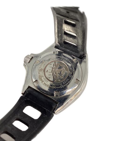 SEIKO（セイコー）SEIKO (セイコー) ダイバー リストウォッチ ブラックの古着・服飾アイテム