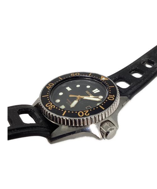 SEIKO（セイコー）SEIKO (セイコー) ダイバー リストウォッチ ブラックの古着・服飾アイテム