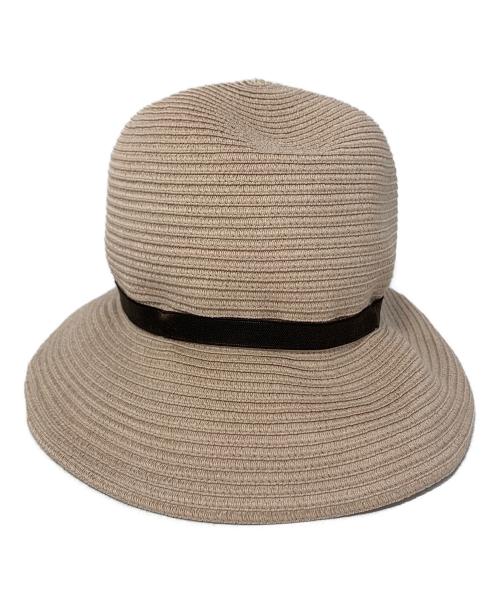 Chapeau d' O（シャポー ド オー）Chapeau d' O (シャポー ド オー) ストローハット ピンクの古着・服飾アイテム