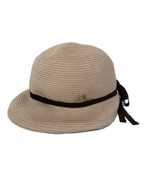 Chapeau d' O（シャポー ド オー）Chapeau d' O (シャポー ド オー) ストローハット ピンクの古着・服飾アイテム