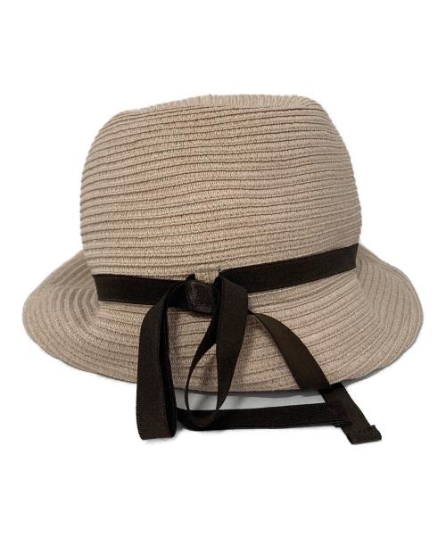 Chapeau d' O（シャポー ド オー）Chapeau d' O (シャポー ド オー) ストローハット ピンクの古着・服飾アイテム