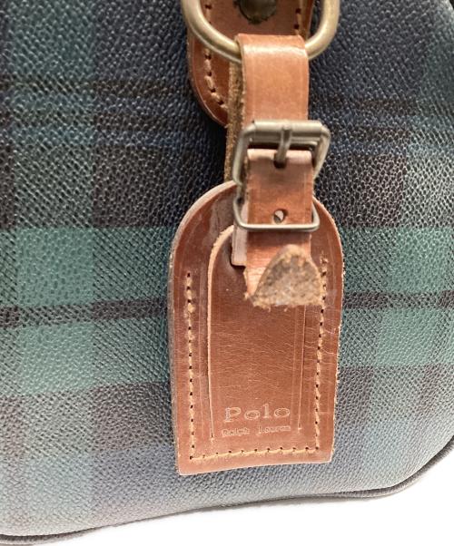 POLO（ポロ）POLO (ポロ) ミニボストンバッグ グリーンの古着・服飾アイテム