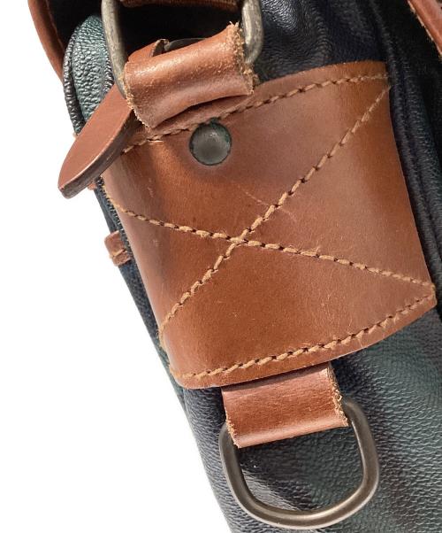 POLO RALPH LAUREN（ポロ・ラルフローレン）POLO RALPH LAUREN (ポロ・ラルフローレン) メッセンジャーバッグ グリーンの古着・服飾アイテム