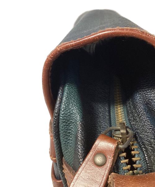 POLO RALPH LAUREN（ポロ・ラルフローレン）POLO RALPH LAUREN (ポロ・ラルフローレン) メッセンジャーバッグ グリーンの古着・服飾アイテム