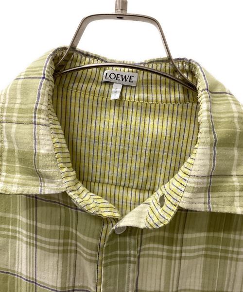 LOEWE（ロエベ）LOEWE (ロエベ) 半袖シャツ イエロー サイズ:38の古着・服飾アイテム