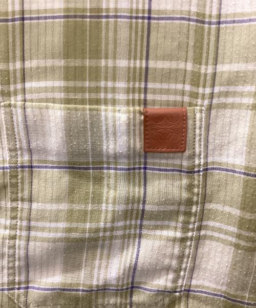 LOEWE（ロエベ）LOEWE (ロエベ) 半袖シャツ イエロー サイズ:38の古着・服飾アイテム