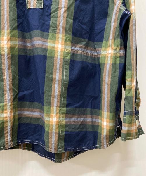 AOZORA（アオゾラブルーヘブン）AOZORA (アオゾラブルーヘブン) 長袖シャツ ネイビー サイズ:3の古着・服飾アイテム