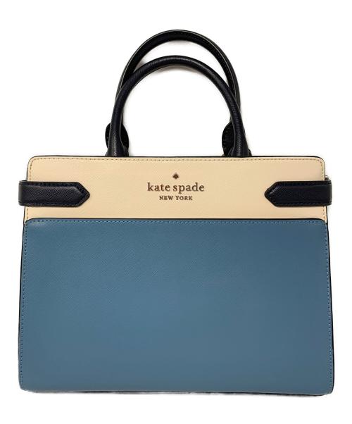 Kate Spade（ケイトスペード）Kate Spade (ケイトスペード) 2WAYバッグ スカイブルーの古着・服飾アイテム