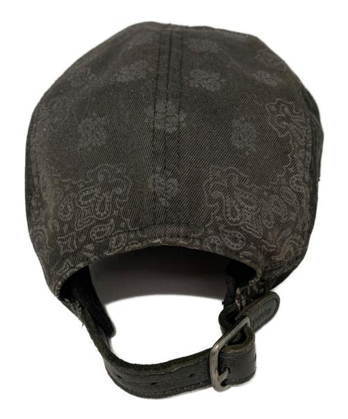 SUPREME（シュプリーム）SUPREME (シュプリーム) 25SS Bandana Jacquard Denim Camp Cap ブラックの古着・服飾アイテム