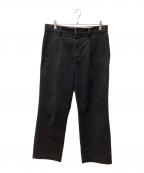Dickies×WACKO MARIAディッキーズ×ワコマリア）の古着「PLEATED TROUSERS」｜ブラック