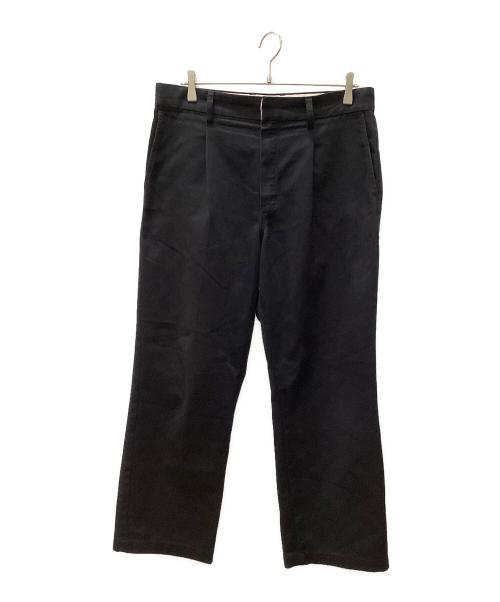 Dickies（ディッキーズ）Dickies (ディッキーズ) WACKO MARIA (ワコマリア) PLEATED TROUSERS ブラック サイズ:Mの古着・服飾アイテム