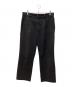 Dickies（ディッキーズ）の古着「PLEATED TROUSERS」｜ブラック