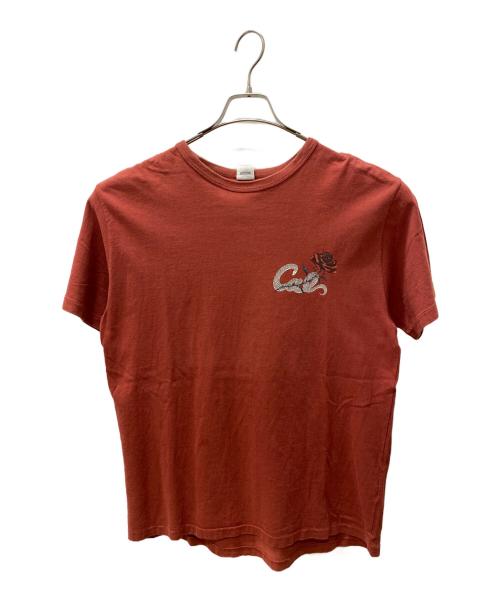 CALEE（キャリー）CALEE (キャリー) Tシャツ ブラウン サイズ:Lの古着・服飾アイテム
