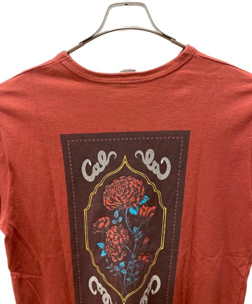 CALEE（キャリー）CALEE (キャリー) Tシャツ ブラウン サイズ:Lの古着・服飾アイテム