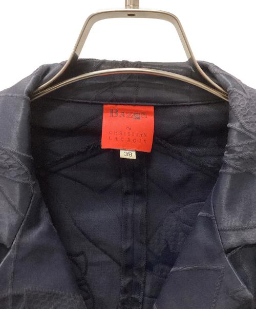 BAZaR de CHRISTIAN LACROIX（バザール クリスチャンラクロワ）BAZaR de CHRISTIAN LACROIX (バザール クリスチャンラクロワ) ジャケット ブラック サイズ:38の古着・服飾アイテム