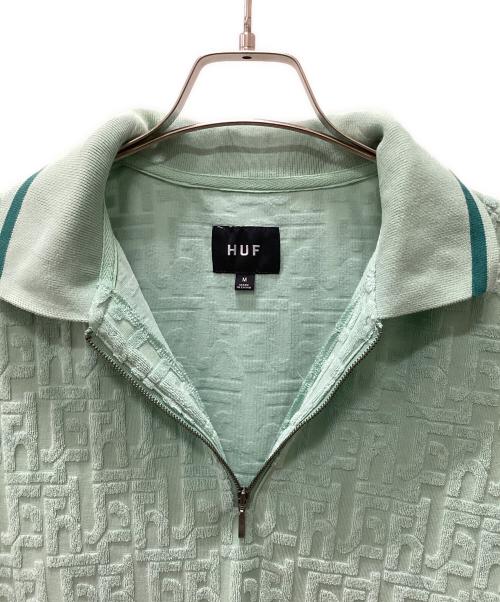 HUF（ハフ）HUF (ハフ) 半袖カットソー グリーン サイズ:Mの古着・服飾アイテム