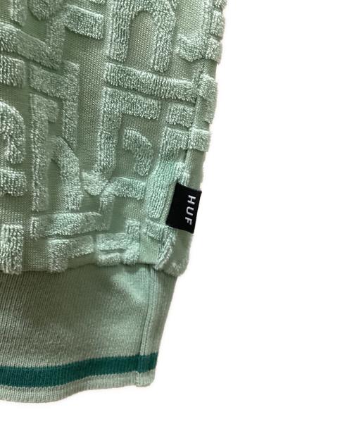 HUF（ハフ）HUF (ハフ) 半袖カットソー グリーン サイズ:Mの古着・服飾アイテム