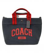 COACHコーチ）の古着「2WAYバッグ」｜ネイビー