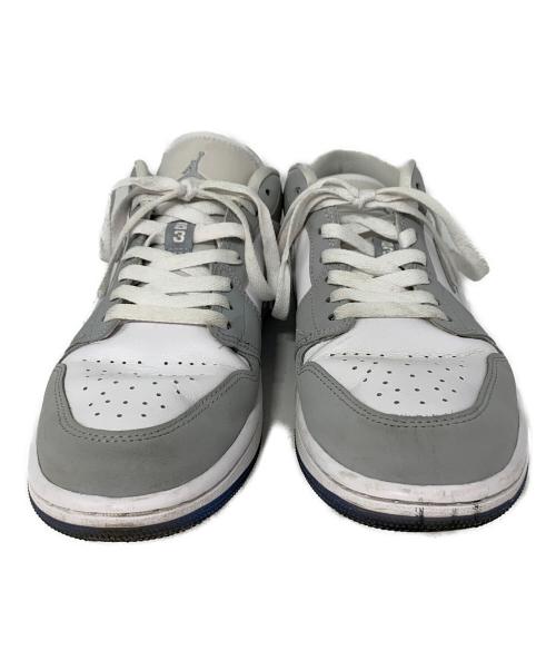 NIKE（ナイキ）NIKE (ナイキ) WMNS AIR JORDAN 1 LOW グレー サイズ:25.5cmの古着・服飾アイテム