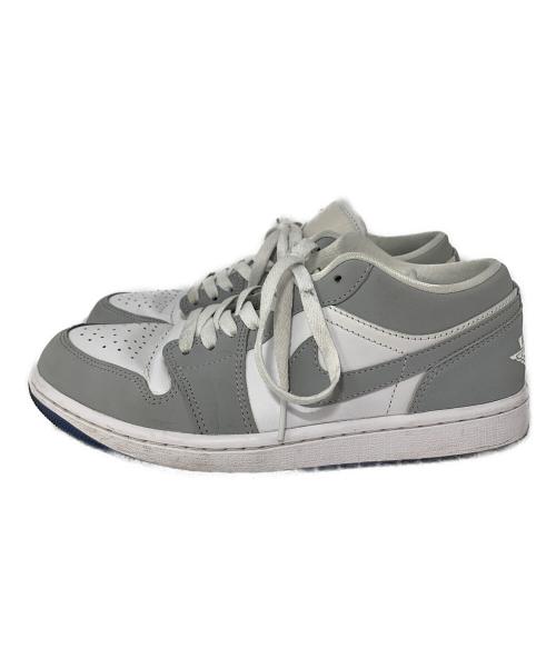 NIKE（ナイキ）NIKE (ナイキ) WMNS AIR JORDAN 1 LOW グレー サイズ:25.5cmの古着・服飾アイテム