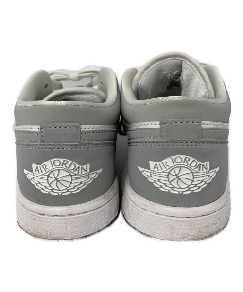 NIKE（ナイキ）NIKE (ナイキ) WMNS AIR JORDAN 1 LOW グレー サイズ:25.5cmの古着・服飾アイテム