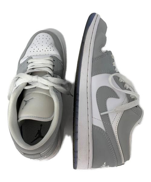 NIKE（ナイキ）NIKE (ナイキ) WMNS AIR JORDAN 1 LOW グレー サイズ:25.5cmの古着・服飾アイテム