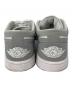 中古・古着 NIKE (ナイキ) WMNS AIR JORDAN 1 LOW グレー サイズ:25.5cm：5000円