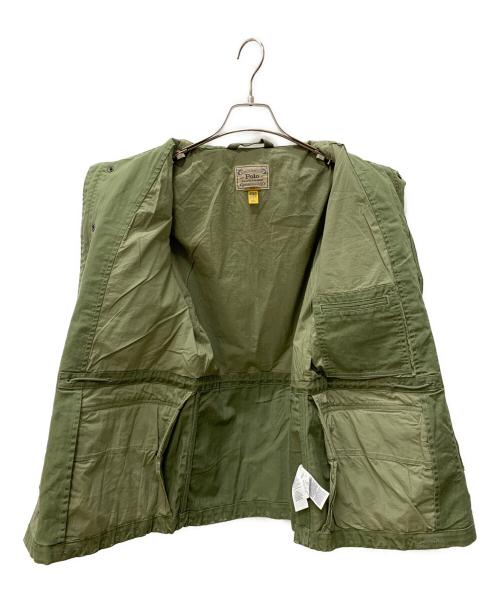 POLO RALPH LAUREN（ポロ・ラルフローレン）POLO RALPH LAUREN (ポロ・ラルフローレン) ミリタリージャケット オリーブ サイズ:XSの古着・服飾アイテム