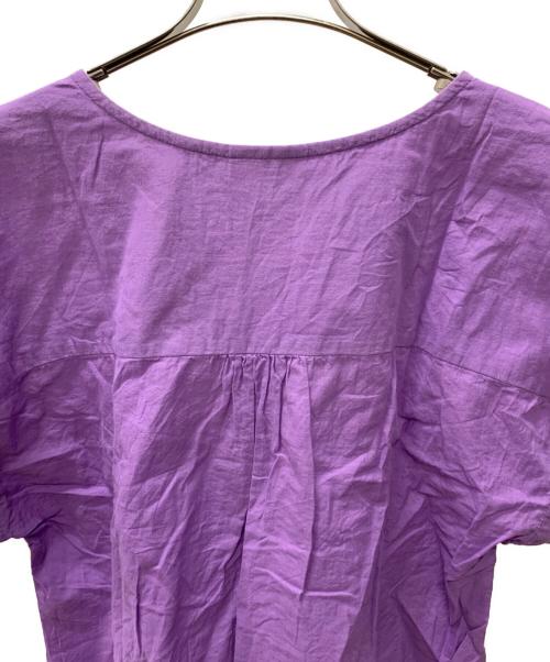 LIMI feu（リミフゥ）LIMI feu (リミフゥ) 半袖カットソー バイオレット サイズ:Sの古着・服飾アイテム