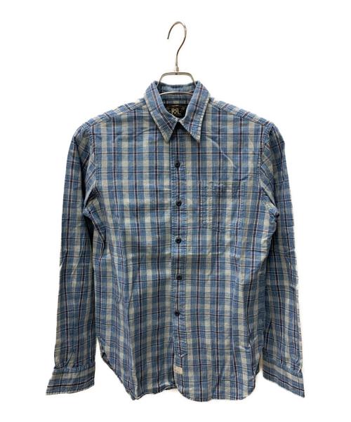 RRL（ダブルアールエル）RRL (ダブルアールエル) 長袖シャツ ブルー サイズ:XSの古着・服飾アイテム
